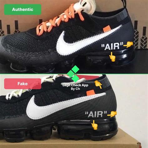 how to know if off white nike vapormax is fake|nike vapormax off white 2020.